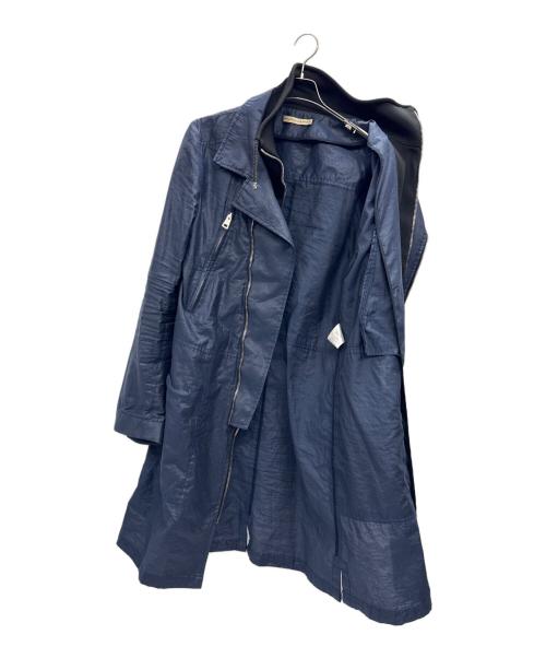BALENCIAGA（バレンシアガ）BALENCIAGA (バレンシアガ) ロングコート ブルー サイズ:48の古着・服飾アイテム