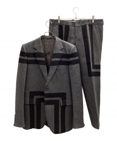 Alexander McQueen セットアップ　スーツ　グレー モヘア 1005620120045005_01_7045w.jpeg