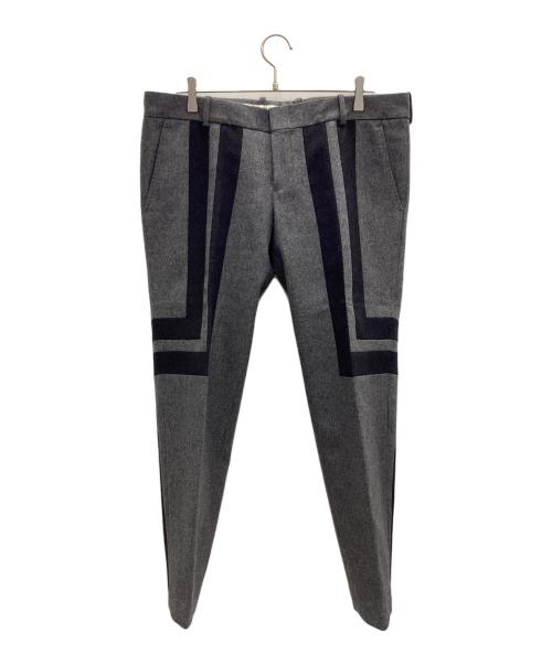 ALEXANDER McQUEEN（アレキサンダーマックイーン）ALEXANDER McQUEEN (アレキサンダーマックイーン) ウール セットアップスーツ グレー サイズ:上 50 / 下 50の古着・服飾アイテム