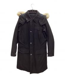 Yves Saint Laurent（イヴサンローラン）の古着「コヨーテファー ダウンジャケット」｜ブラック