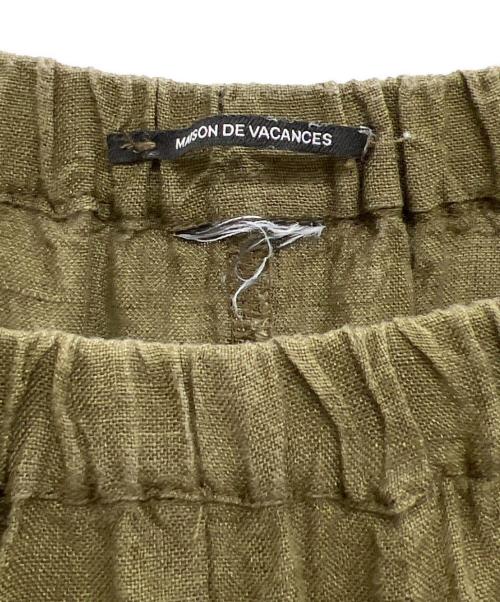 Maison de Vacances（メゾンドバカンス）Maison de Vacances (メゾンドバカンス) リネン ロングスカート ブラウン サイズ:不明の古着・服飾アイテム