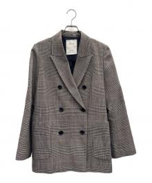 L'Appartement Lisiere（アパルトモン リジエール）の古着「ダブルテーラードジャケット」｜ブラウン