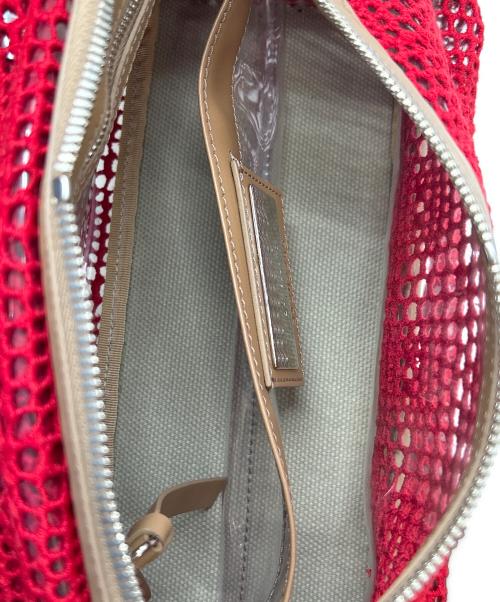 zanellato（ザネラート）ZANELLATO (ザネラート) ショルダーバッグ NINA レッド×ブラウンの古着・服飾アイテム