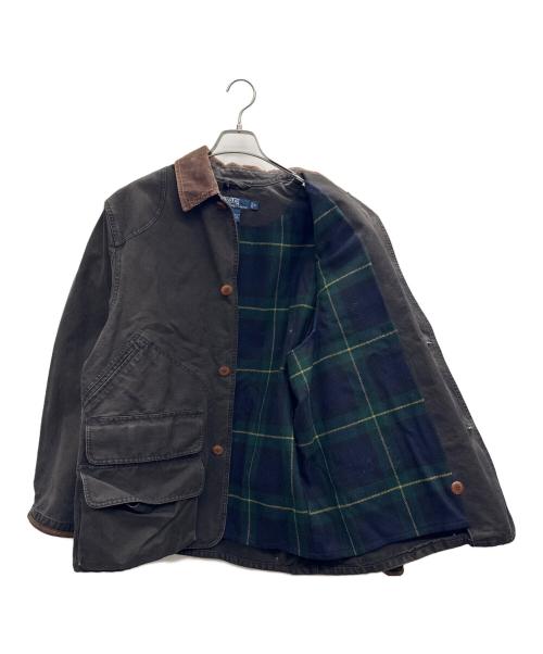 POLO RALPH LAUREN（ポロ・ラルフローレン）POLO RALPH LAUREN (ポロ・ラルフローレン) ハンティングジャケット ブラック サイズ:Mの古着・服飾アイテム
