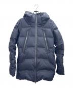 DESCENTE ALLTERRAINデザイント オルテライン）の古着「MOUNTAINEER HALF COAT」｜ネイビー