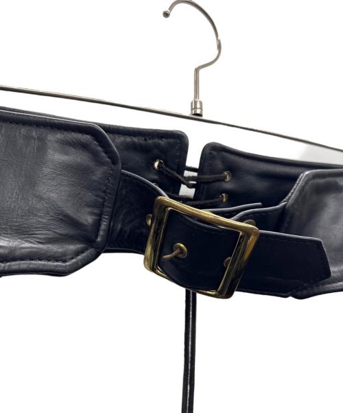 VANSON（バンソン）VANSON (バンソン) レザーチャップス ブラック サイズ:22の古着・服飾アイテム