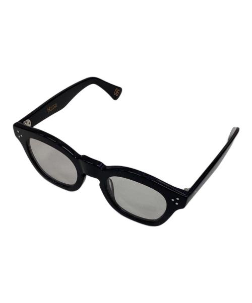 H OPTICAL（エイチオプティカル）H OPTICAL (エイチオプティカル) 伊達眼鏡 ブラックの古着・服飾アイテム