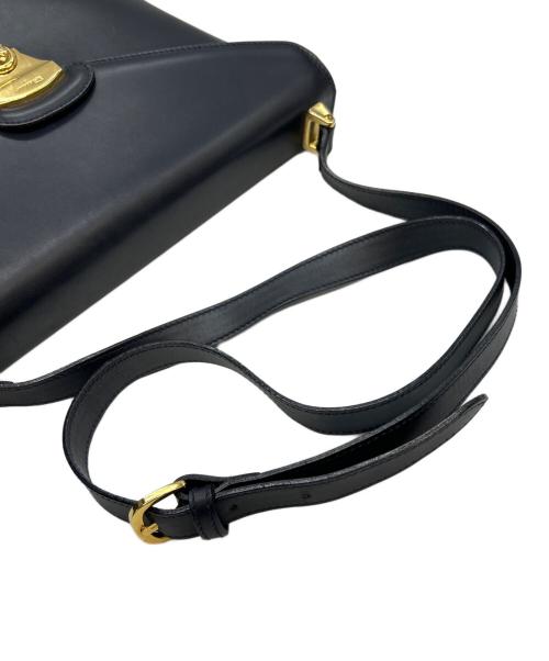 Salvatore Ferragamo（サルヴァトーレ フェラガモ）Salvatore Ferragamo (サルヴァトーレ フェラガモ) ショルダーバッグ ブラックの古着・服飾アイテム