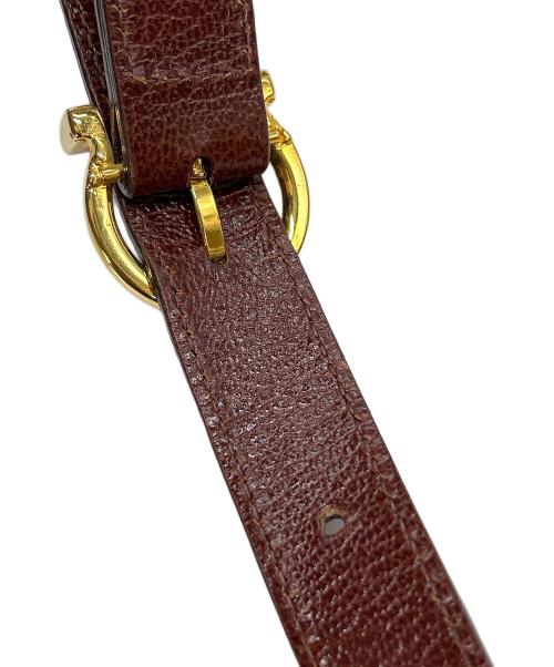 Salvatore Ferragamo（サルヴァトーレ フェラガモ）Salvatore Ferragamo (サルヴァトーレ フェラガモ) ショルダーバッグ ブラウンの古着・服飾アイテム