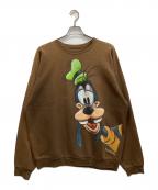 Hanes×DISNEYヘインズ×ディズニー）の古着「両面スウェット」｜ブラウン