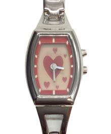 FOSSIL（フォッシル）の古着「BIG TIC ハート」｜レッド