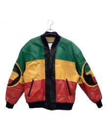 MICHAEL HOBAN（マイケルホーバン）の古着「アフリカン レザージャケット」｜マルチカラー