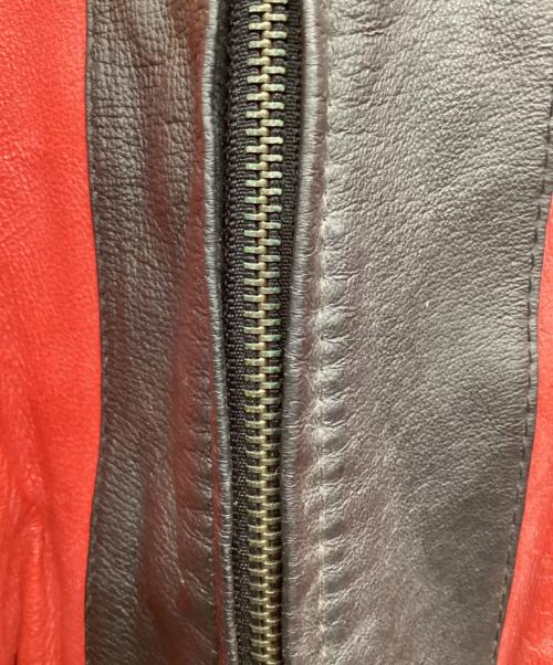 MICHAEL HOBAN（マイケルホーバン）MICHAEL HOBAN (マイケルホーバン) アフリカン レザージャケット マルチカラー サイズ:XLの古着・服飾アイテム