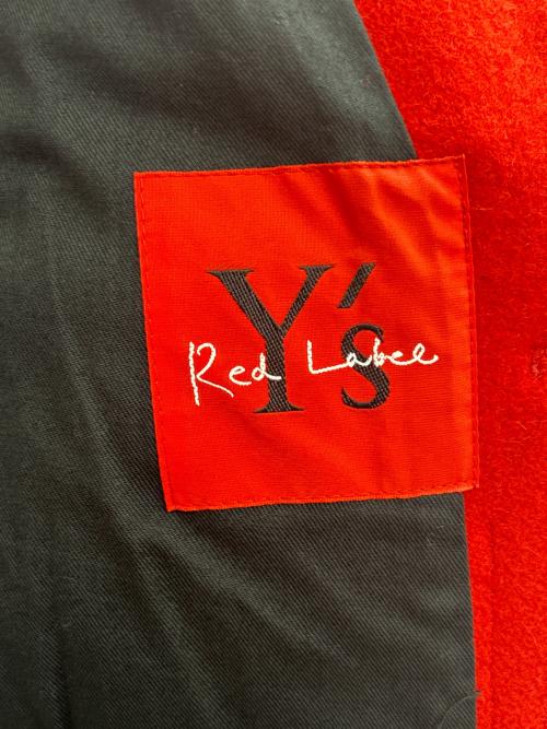 Y's Red Label（ワイズレッドレーベル）Y's Red Label (ワイズレッドレーベル) ジャケット レッド サイズ:3の古着・服飾アイテム