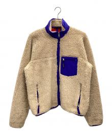 Patagonia（パタゴニア）の古着「クラシックレトロカーディガン」｜ベージュ×ブルー