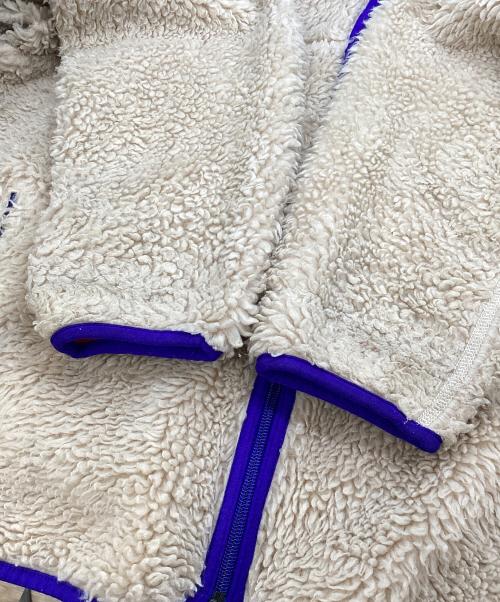 Patagonia（パタゴニア）Patagonia (パタゴニア) クラシックレトロカーディガン ベージュ×ブルー サイズ:Lの古着・服飾アイテム