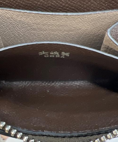 OHBA/大峽製鞄（オオバ/オオバセイホウ）OHBA/大峽製鞄 (オオバ/オオバセイホウ) マルチケース ミニ / ラウンドシンプルジップの古着・服飾アイテム