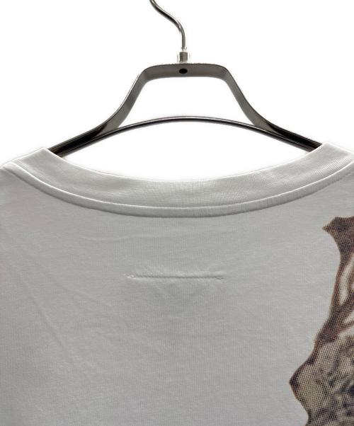 MM6 Maison Margiela（エムエムシックスメゾンマルジェラ）MM6 Maison Margiela (エムエムシックスメゾンマルジェラ) 半袖カットソー ホワイト サイズ:Sの古着・服飾アイテム