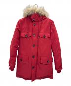 AKMエーケーエム）の古着「DEFORMATION B-9 フライトダウンジャケット」｜レッド