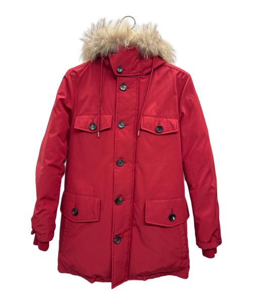 AKM（エーケーエム）AKM (エーケーエム) DEFORMATION B-9 フライトダウンジャケット レッド サイズ:Mの古着・服飾アイテム