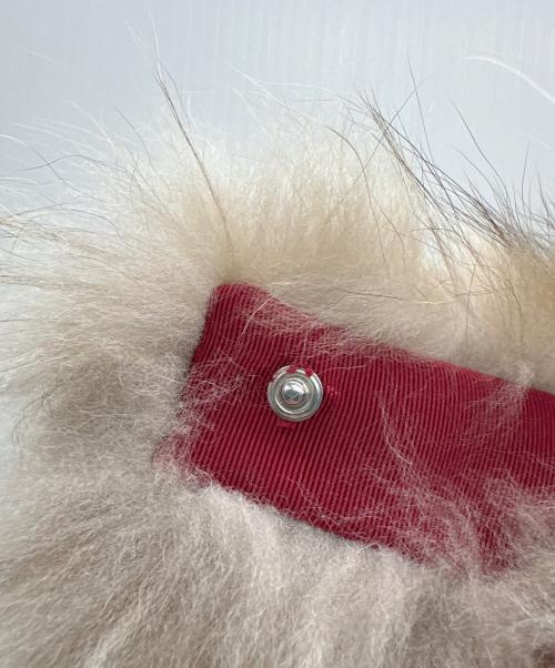 AKM（エーケーエム）AKM (エーケーエム) DEFORMATION B-9 フライトダウンジャケット レッド サイズ:Mの古着・服飾アイテム