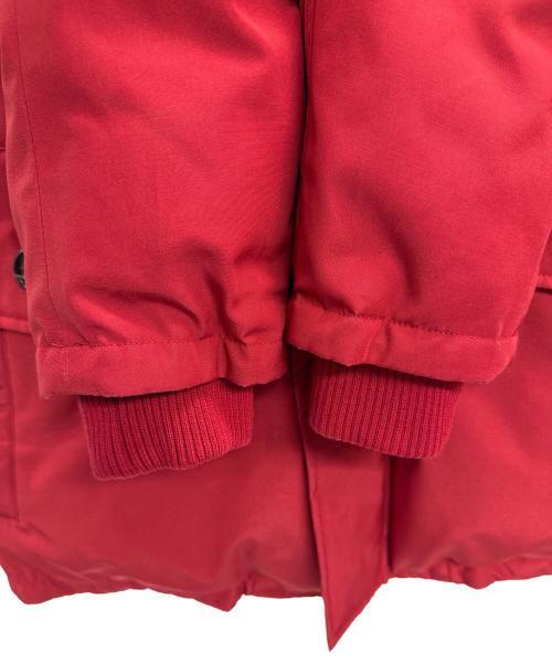 AKM（エーケーエム）AKM (エーケーエム) DEFORMATION B-9 フライトダウンジャケット レッド サイズ:Mの古着・服飾アイテム