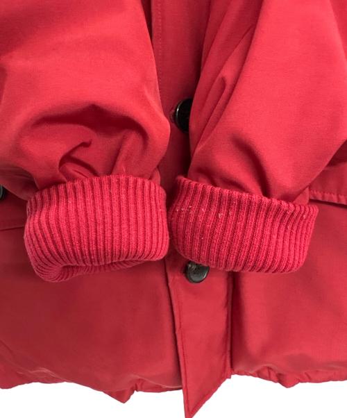 AKM（エーケーエム）AKM (エーケーエム) DEFORMATION B-9 フライトダウンジャケット レッド サイズ:Mの古着・服飾アイテム