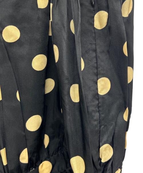 JUNYA WATANABE MAN PINK（ジュンヤワタナベマン ピンク）JUNYA WATANABE MAN PINK (ジュンヤワタナベマン ピンク) ノースリーブ・キャミソールワンピース ブラック×ベージュ サイズ:Sの古着・服飾アイテム