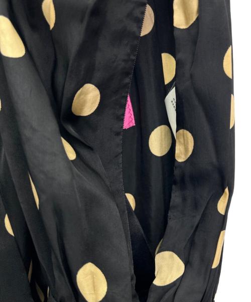 JUNYA WATANABE MAN PINK（ジュンヤワタナベマン ピンク）JUNYA WATANABE MAN PINK (ジュンヤワタナベマン ピンク) ノースリーブ・キャミソールワンピース ブラック×ベージュ サイズ:Sの古着・服飾アイテム