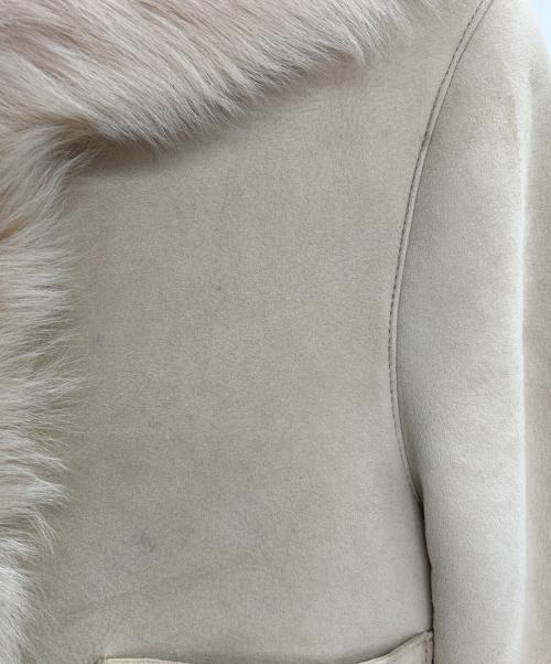 GRACE CONTINENTAL（（グレースコンチネンタル）GRACE CONTINENTAL (グレースコンチネンタル) ムートンボレロ ベージュ サイズ:38の古着・服飾アイテム