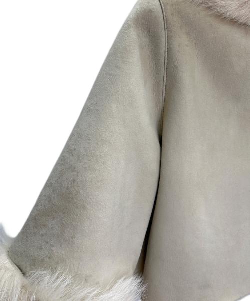 GRACE CONTINENTAL（（グレースコンチネンタル）GRACE CONTINENTAL (グレースコンチネンタル) ムートンボレロ ベージュ サイズ:38の古着・服飾アイテム