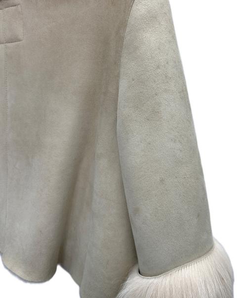 GRACE CONTINENTAL（（グレースコンチネンタル）GRACE CONTINENTAL (グレースコンチネンタル) ムートンボレロ ベージュ サイズ:38の古着・服飾アイテム