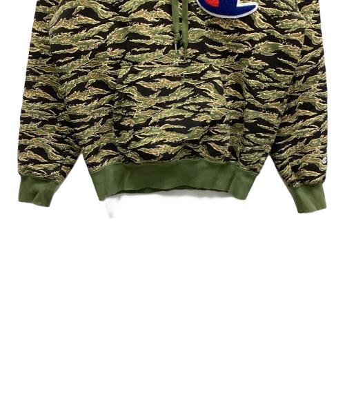 Champion（チャンピオン）Champion (チャンピオン) パーカー カーキ サイズ:Mの古着・服飾アイテム