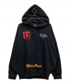 UNDER ARMOURアンダーアーマー）の古着「パーカー」｜ブラック