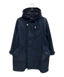 MARKAWARE（マーカウェア）の古着「フーデッドコート」｜ネイビー