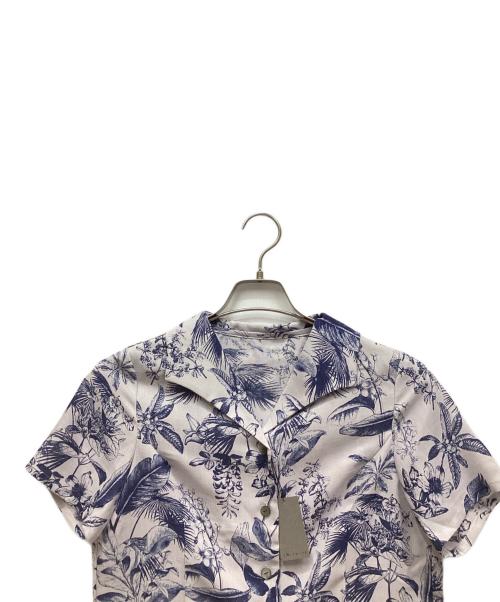 INTIMITE（アンティミテ）INTIMITE (アンティミテ) 半袖シャツ ブルー サイズ:Fの古着・服飾アイテム