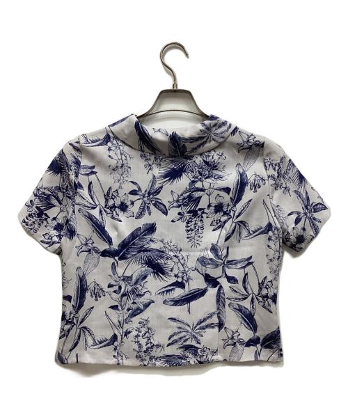 INTIMITE（アンティミテ）INTIMITE (アンティミテ) 半袖シャツ ブルー サイズ:Fの古着・服飾アイテム
