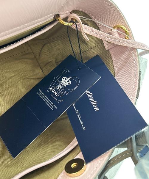 A.D.M.J.（エーディーエムジェイ）A.D.M.J. (エーディーエムジェイ) ショルダーバッグ マイクロミニトート グレーの古着・服飾アイテム