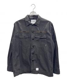 WTAPS（ダブルタップス）の古着「長袖シャツ」｜グリーン