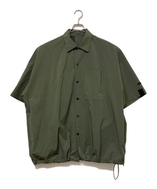N.HOOLYWOOD（エヌ ハリウッド）N.HOOLYWOOD (エヌ ハリウッド) 半袖シャツ グリーン サイズ:36の古着・服飾アイテム