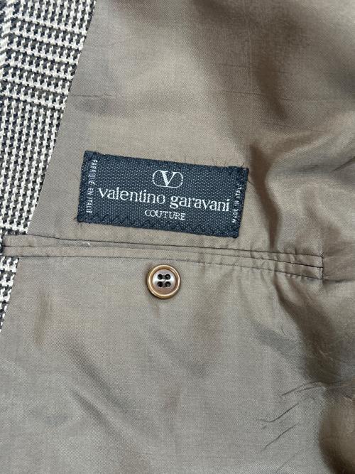 VALENTINO GARAVANI（ヴァレンティノ・ガラヴァーニ）VALENTINO GARAVANI (ヴァレンティノ・ガラヴァーニ) テーラードジャケット ブラウン サイズ:50の古着・服飾アイテム