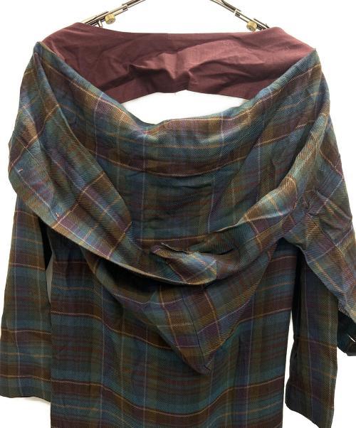 Vivienne Westwood RED LABEL（ヴィヴィアンウエストウッドレッドレーベル）Vivienne Westwood RED LABEL (ヴィヴィアンウエストウッドレッドレーベル) オールインワン ネイビー×グリーン サイズ:02の古着・服飾アイテム