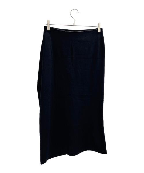 YOHJI YAMAMOTO（ヨウジヤマモト）YOHJI YAMAMOTO (ヨウジヤマモト) ウールナイロンストレッチスカート ブラック サイズ:XSの古着・服飾アイテム