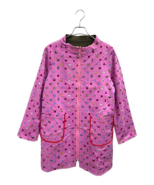 OLLEBOREBLA（アルベロベロ）OLLEBOREBLA (アルベロベロ) リバーシブルスプリングコート ピンク サイズ:　の古着・服飾アイテム