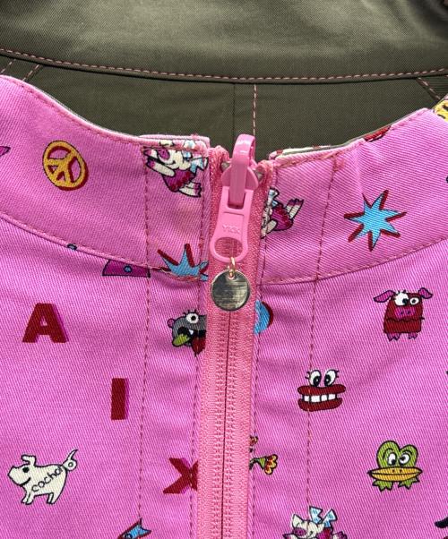 OLLEBOREBLA（アルベロベロ）OLLEBOREBLA (アルベロベロ) リバーシブルスプリングコート ピンク サイズ:　の古着・服飾アイテム