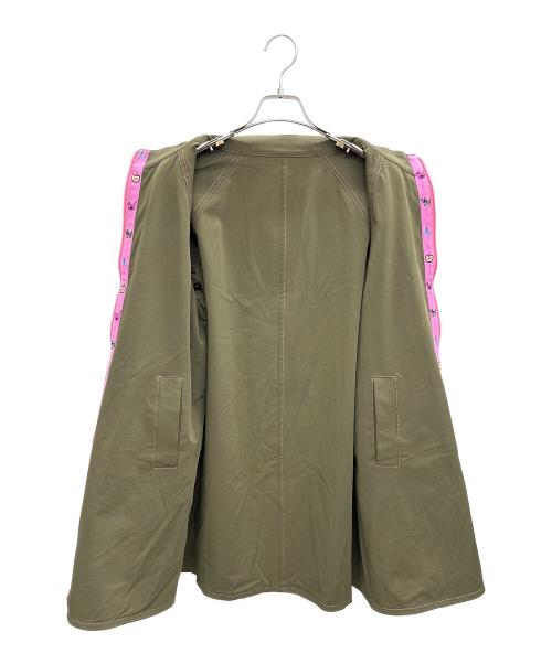 OLLEBOREBLA（アルベロベロ）OLLEBOREBLA (アルベロベロ) リバーシブルスプリングコート ピンク サイズ:　の古着・服飾アイテム