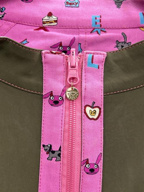 OLLEBOREBLA（アルベロベロ）OLLEBOREBLA (アルベロベロ) リバーシブルスプリングコート ピンク サイズ:　の古着・服飾アイテム