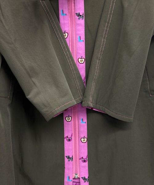 OLLEBOREBLA（アルベロベロ）OLLEBOREBLA (アルベロベロ) リバーシブルスプリングコート ピンク サイズ:　の古着・服飾アイテム