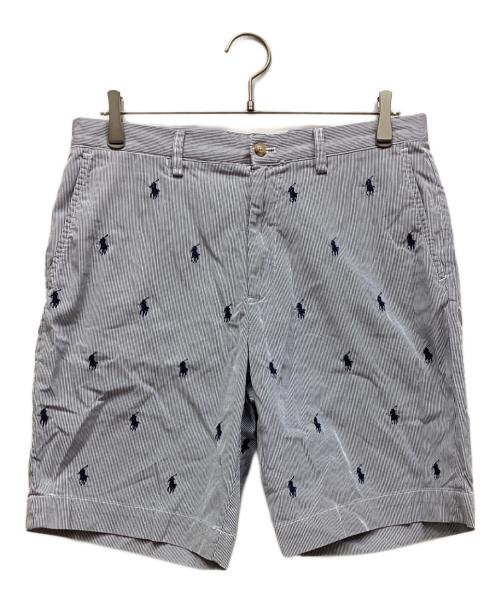POLO RALPH LAUREN（ポロ・ラルフローレン）POLO RALPH LAUREN (ポロ・ラルフローレン) ハーフパンツ ブルー サイズ:32の古着・服飾アイテム