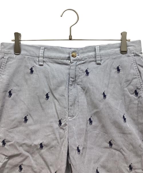 POLO RALPH LAUREN（ポロ・ラルフローレン）POLO RALPH LAUREN (ポロ・ラルフローレン) ハーフパンツ ブルー サイズ:32の古着・服飾アイテム